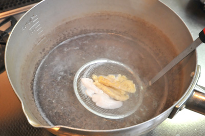 アジの下処理 卵と白子のポン酢仕立て 釣具のイシグロ 釣り情報サイト