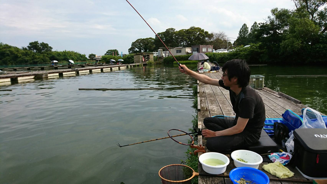 へらぶな釣りにおすすめエサ ガッテン 大型へら釣れました 釣具のイシグロ 釣り情報サイト