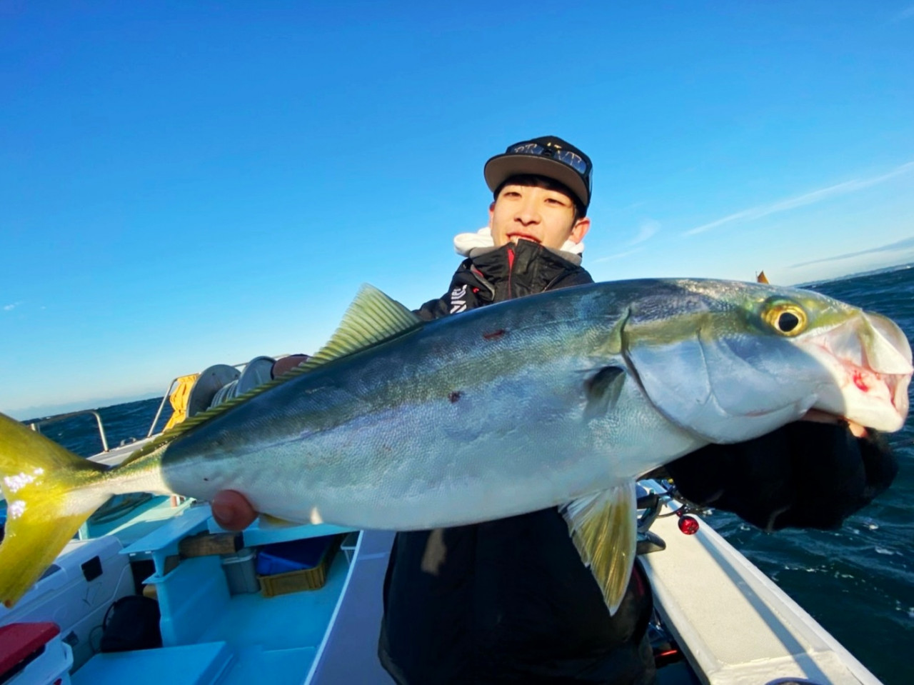 イワシ泳がせ釣りで青物乱舞 釣具のイシグロ 釣り情報サイト