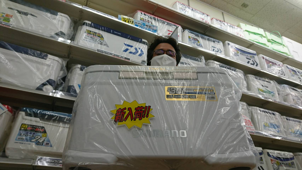 御殿場店 新製品クーラーボックス入荷情報 最強の保冷力 クーラーボックスが入荷しました イシグロ 御殿場店 釣具のイシグロ 釣り情報サイト