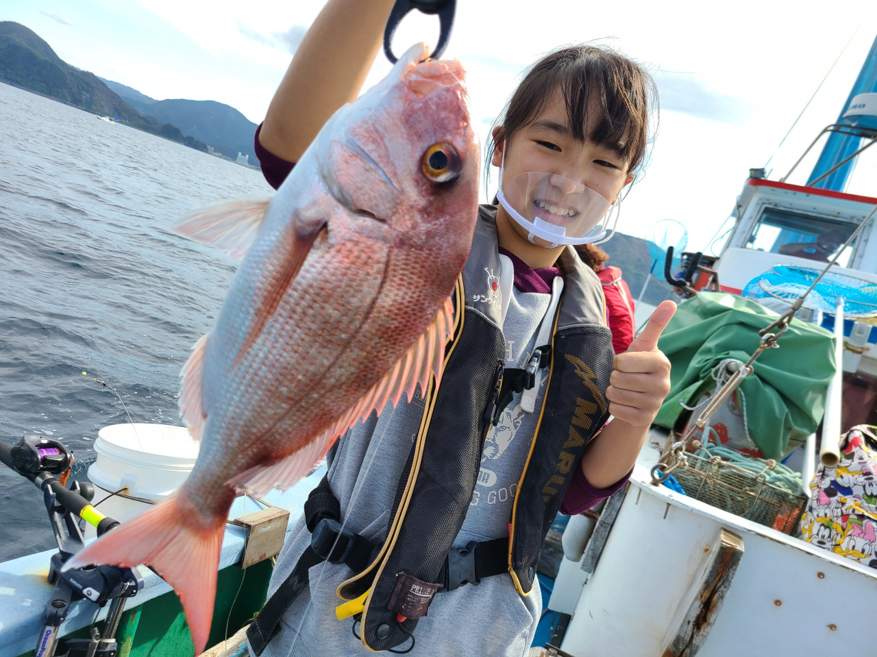 天然真鯛に出会えるチャンスも！！