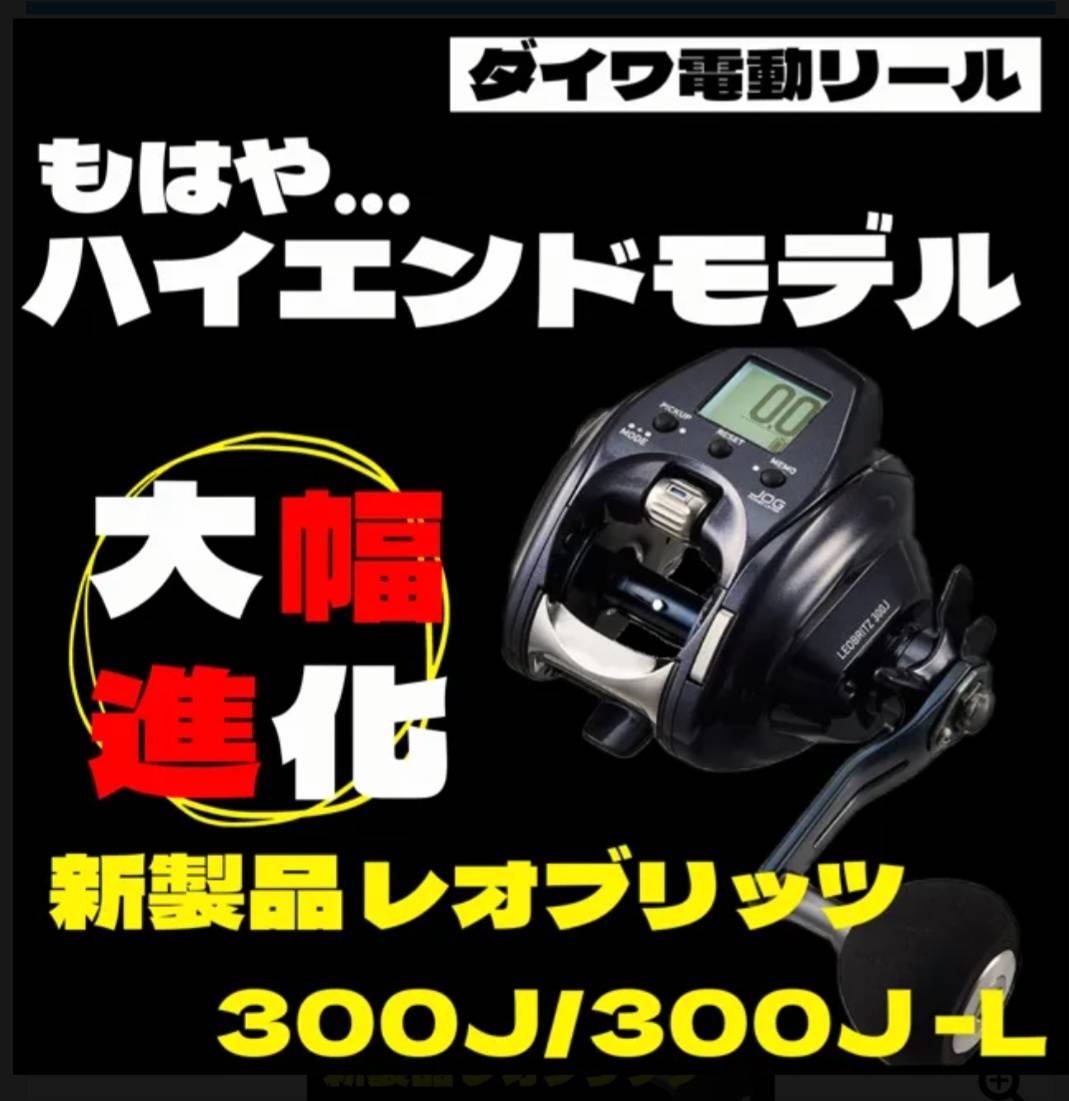 【ダイワ】 15レオブリッツ 300J 使用距離0.0km 使用0時間 未使用PE