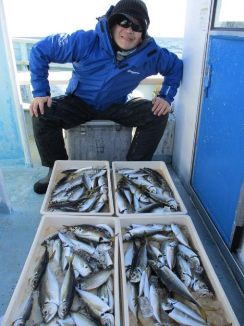 こちらの常連様はデカマアジ含めて めちゃくちゃ釣り上げましたよッ(°▽°)