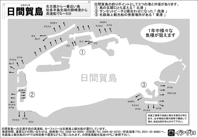 イシグロ半田店日間賀島へ釣りに行って来ました 釣具のイシグロ 釣り情報サイト