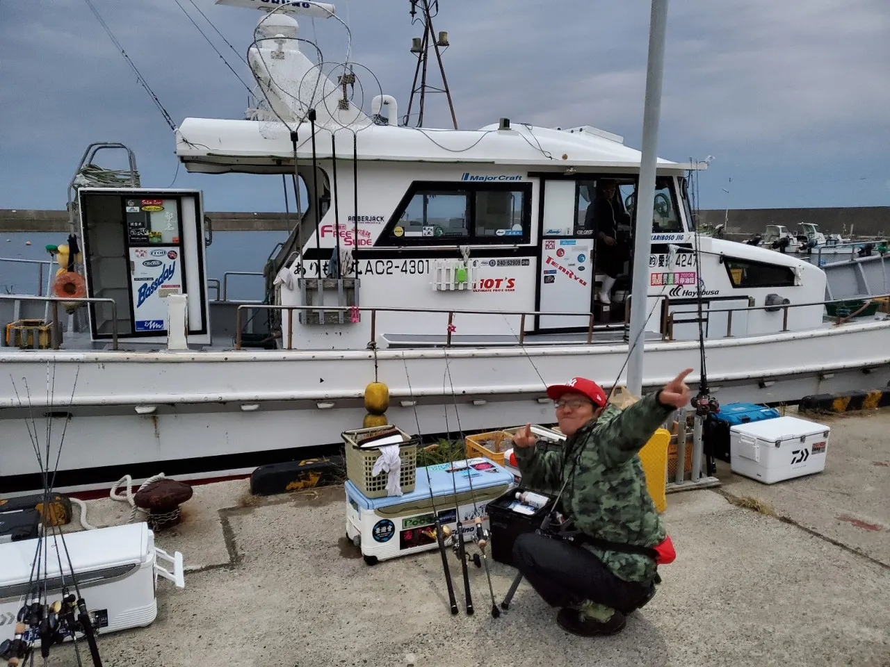 4グループ合同伊勢湾ジギング！ありもと丸様釣行☆イシグロ西尾店☆｜釣具のイシグロ |釣り情報サイト