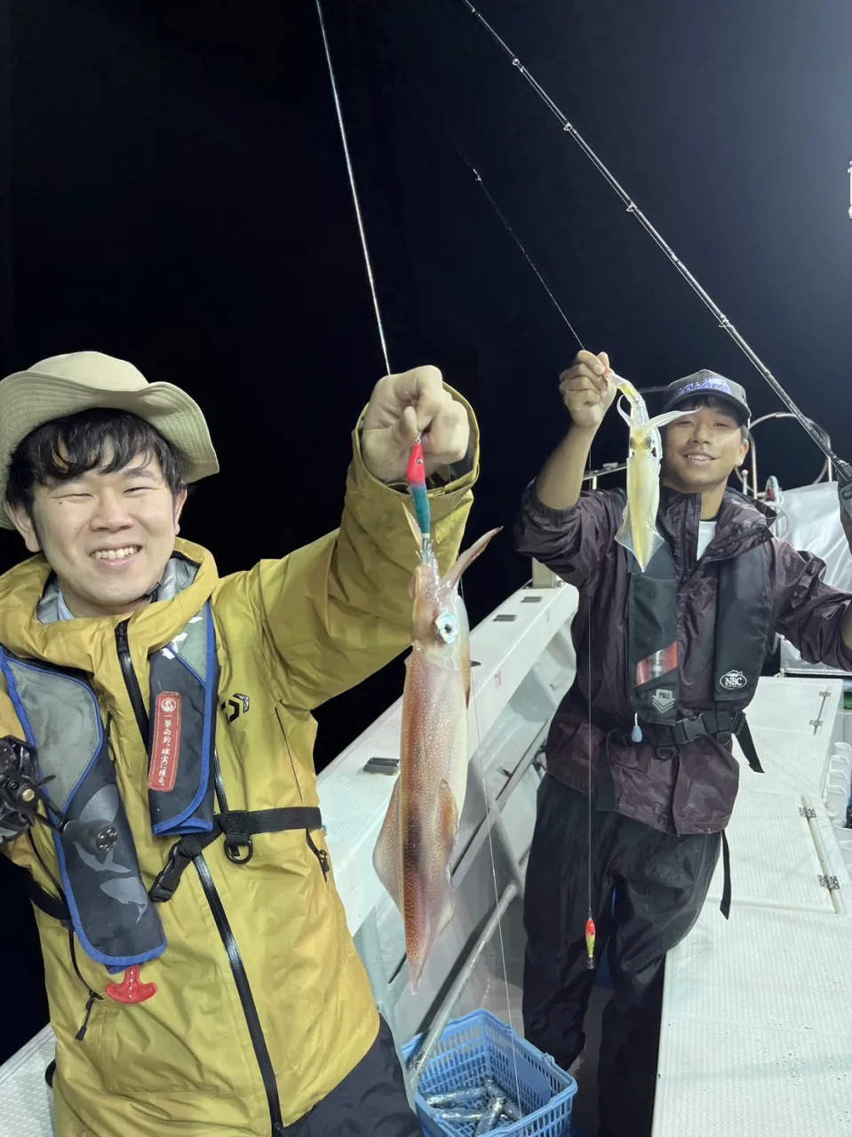 敦賀湾でイカメタル!!in一美丸様｜釣具のイシグロ |釣り情報サイト