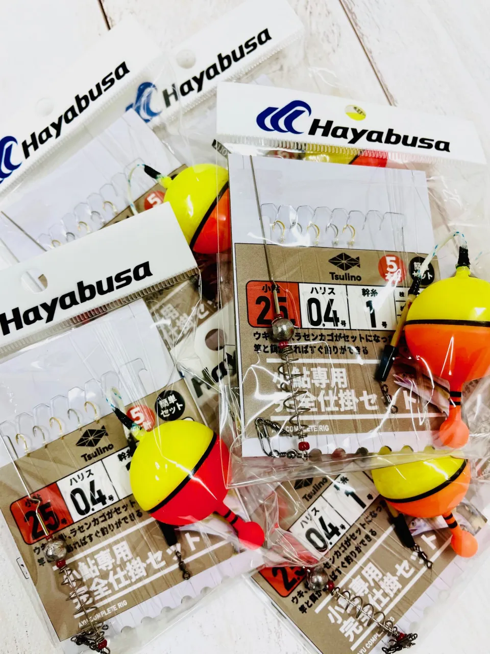 Hayabusa×Tsulino】初めてでも簡単チャレンジ！小鮎用完全仕掛けセット