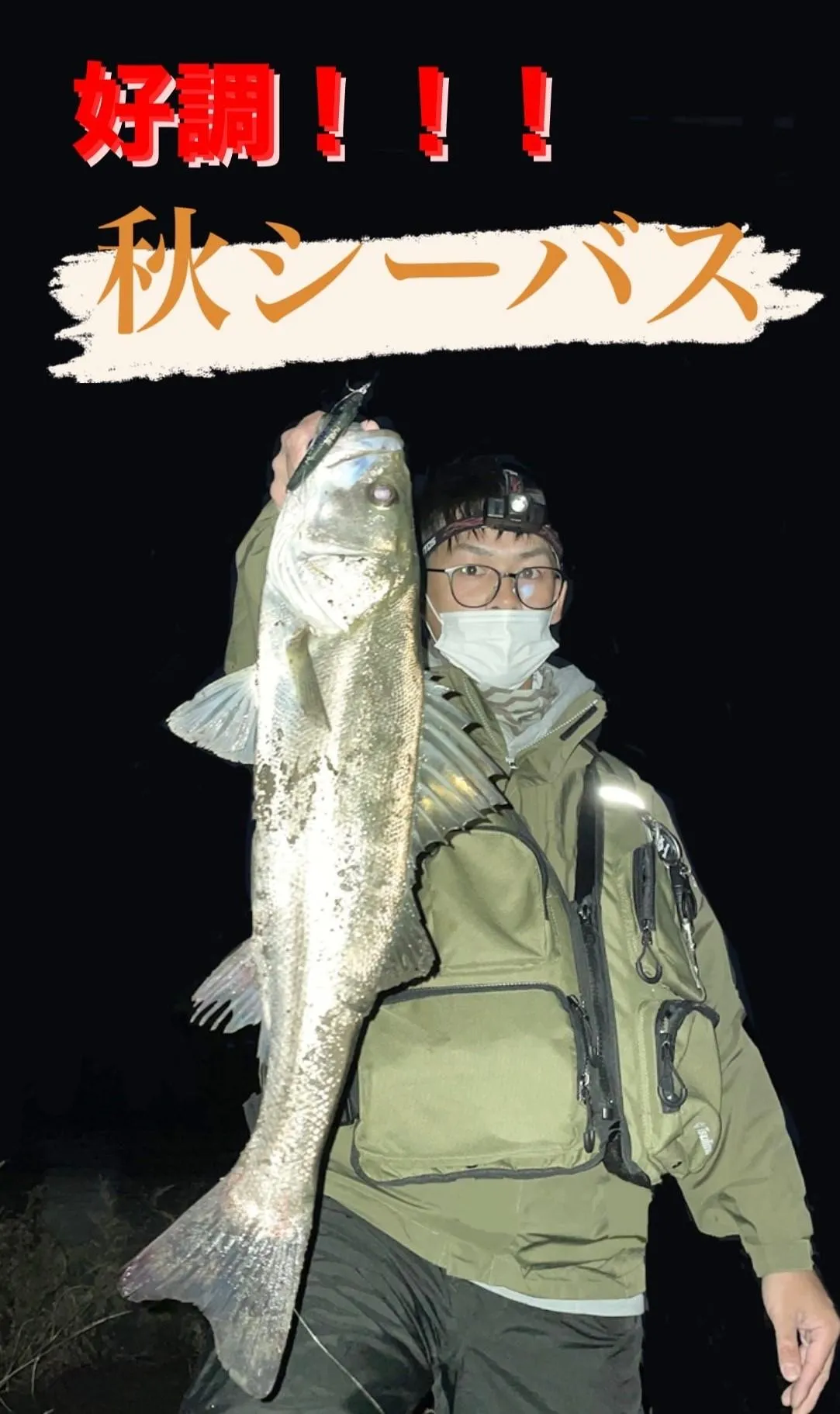 今が激アツ 秋シーバス釣行記 釣具のイシグロ 釣り情報サイト