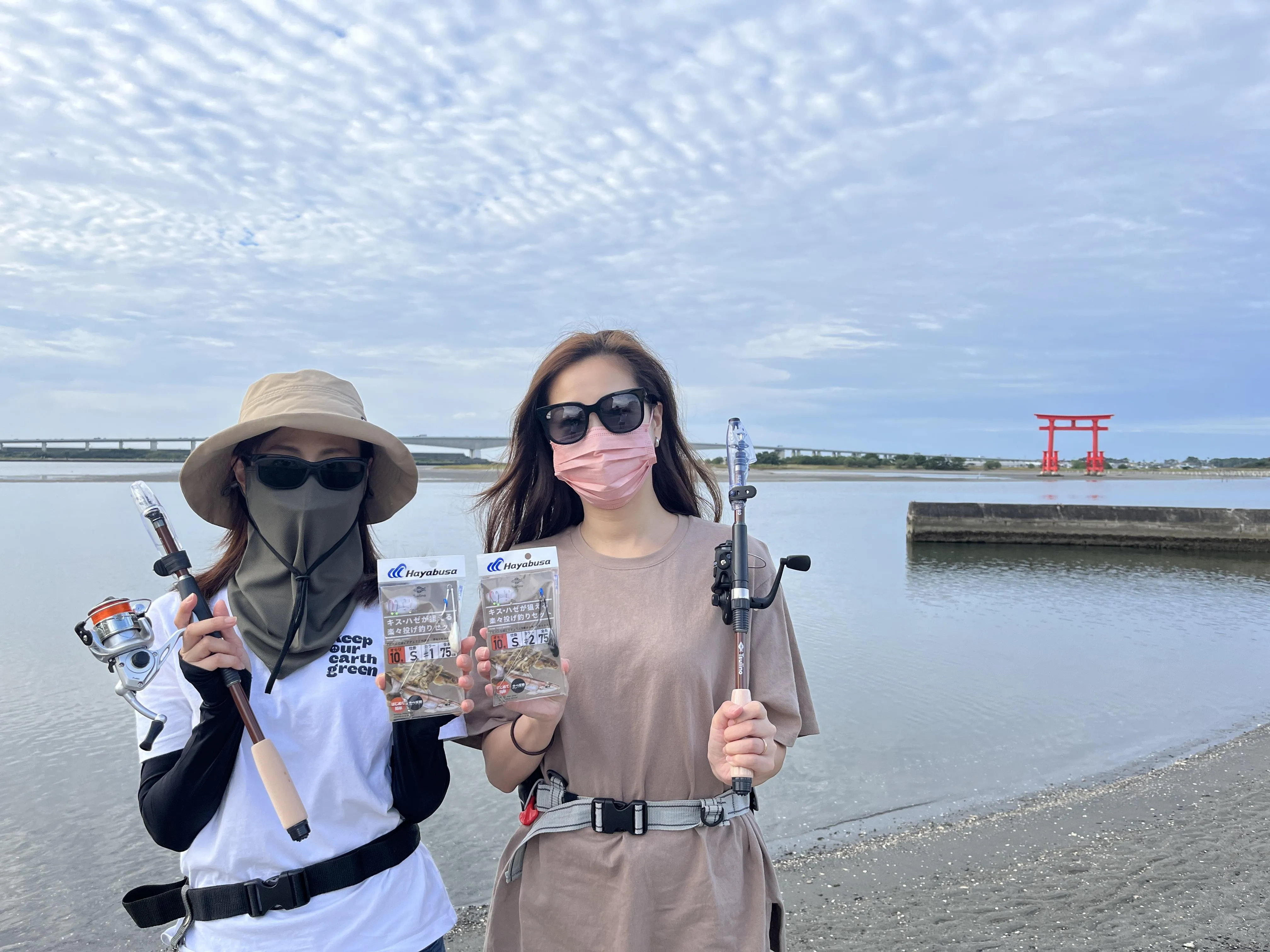 浜名湖 新居弁天島で 初 ちょい投げ釣り に挑戦 釣具のイシグロ 釣り情報サイト