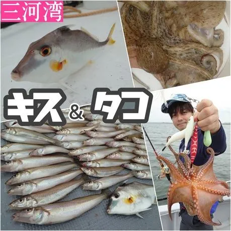 今が旬 三河湾の船キス タコ釣りが熱い 釣具のイシグロ 釣り情報サイト