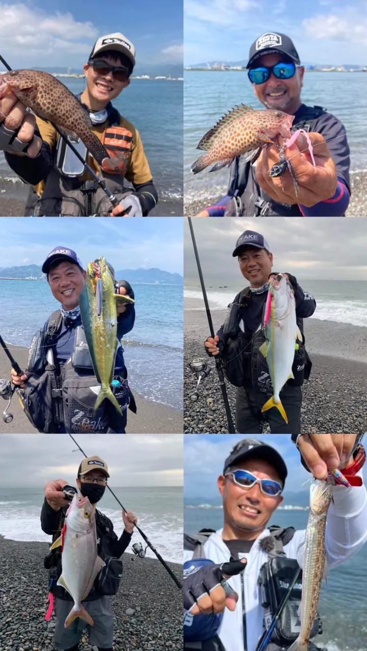 ジャクソン ジーク ゼスタ様と 三保サーフで5魚種釣るまで帰れません 釣具のイシグロ 釣り情報サイト