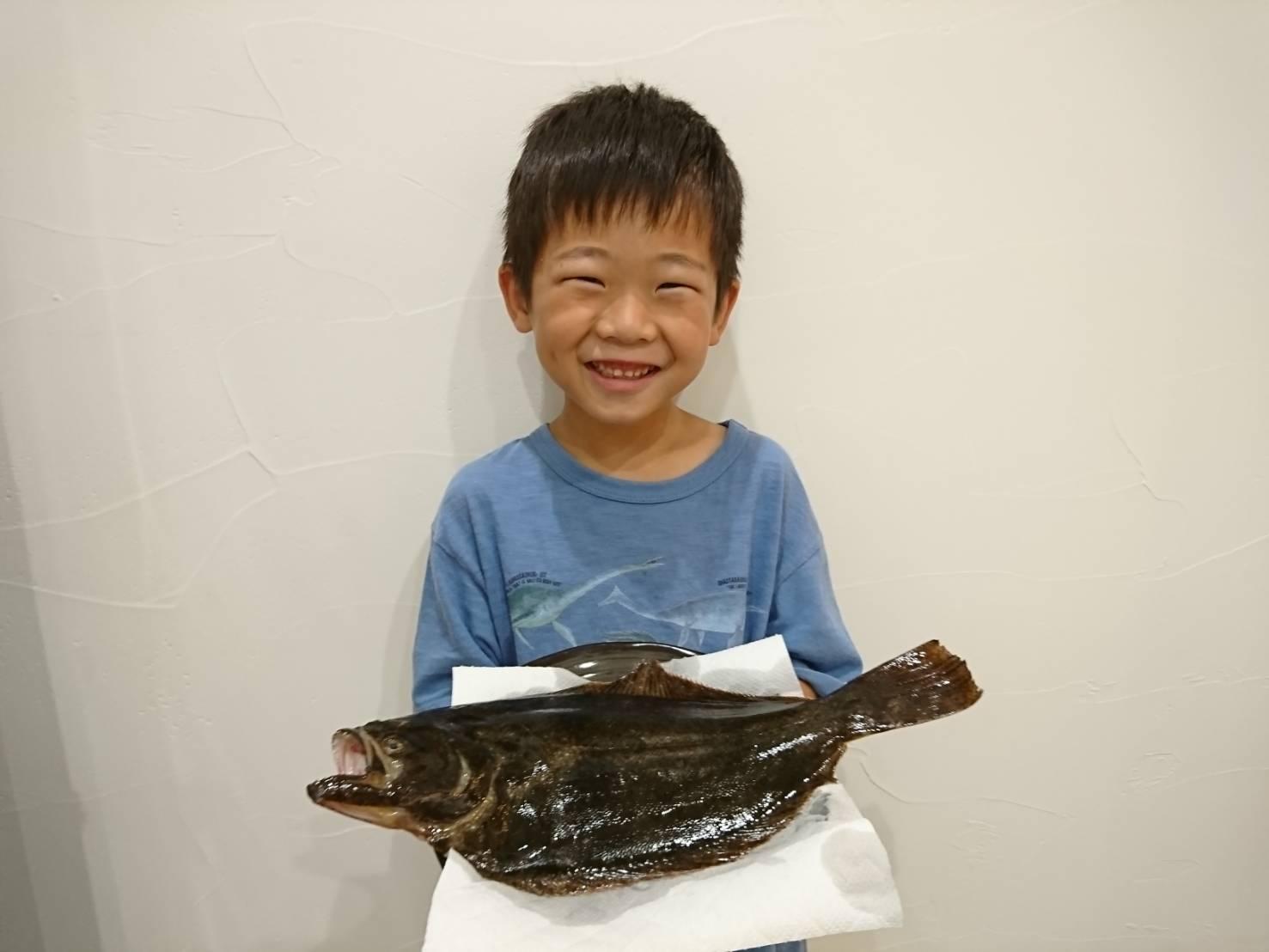 用宗港にてヒラメ 釣具のイシグロ 釣り情報サイト