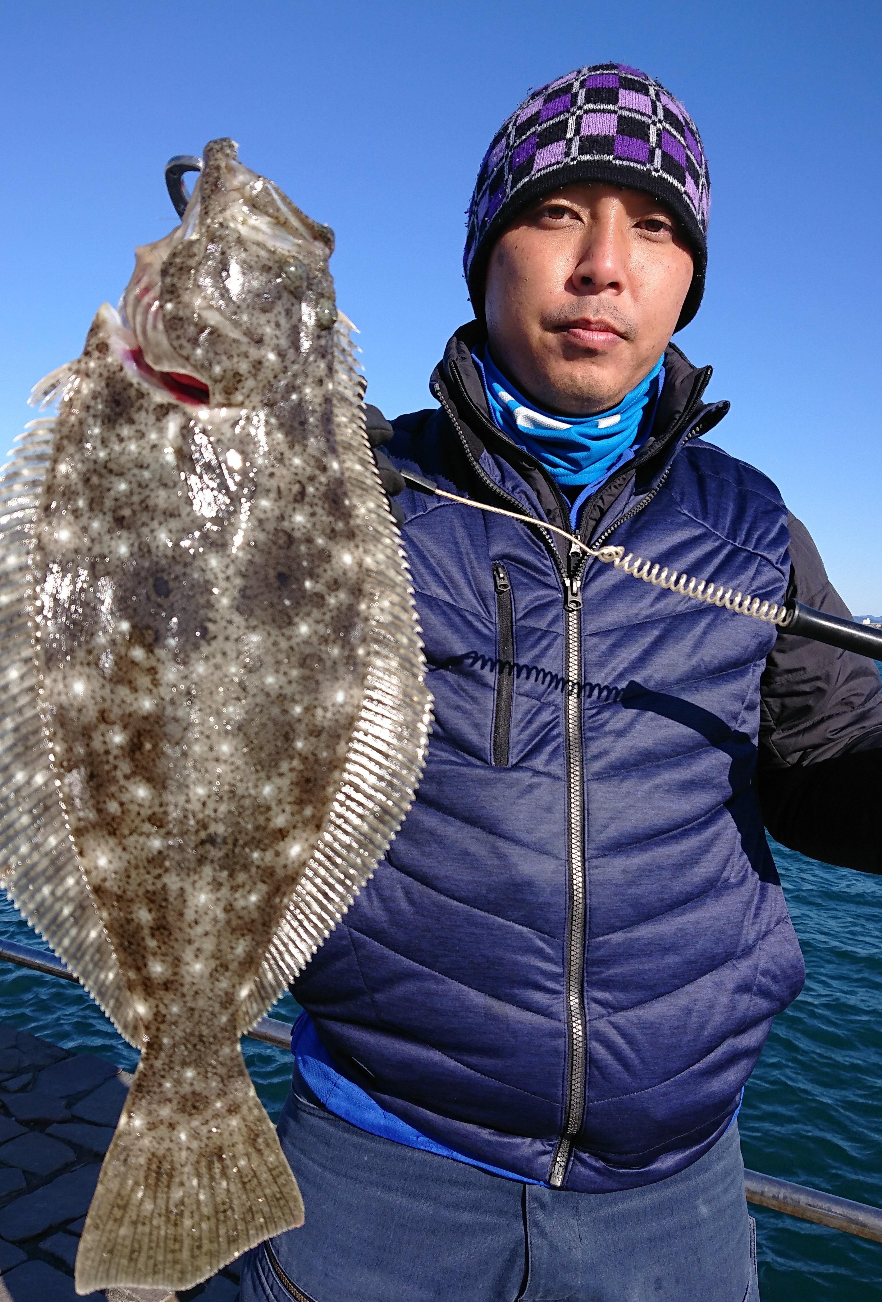 浜名湖 新居海釣り公園 泳がせでヒラメ釣れてます 釣具のイシグロ 釣り情報サイト
