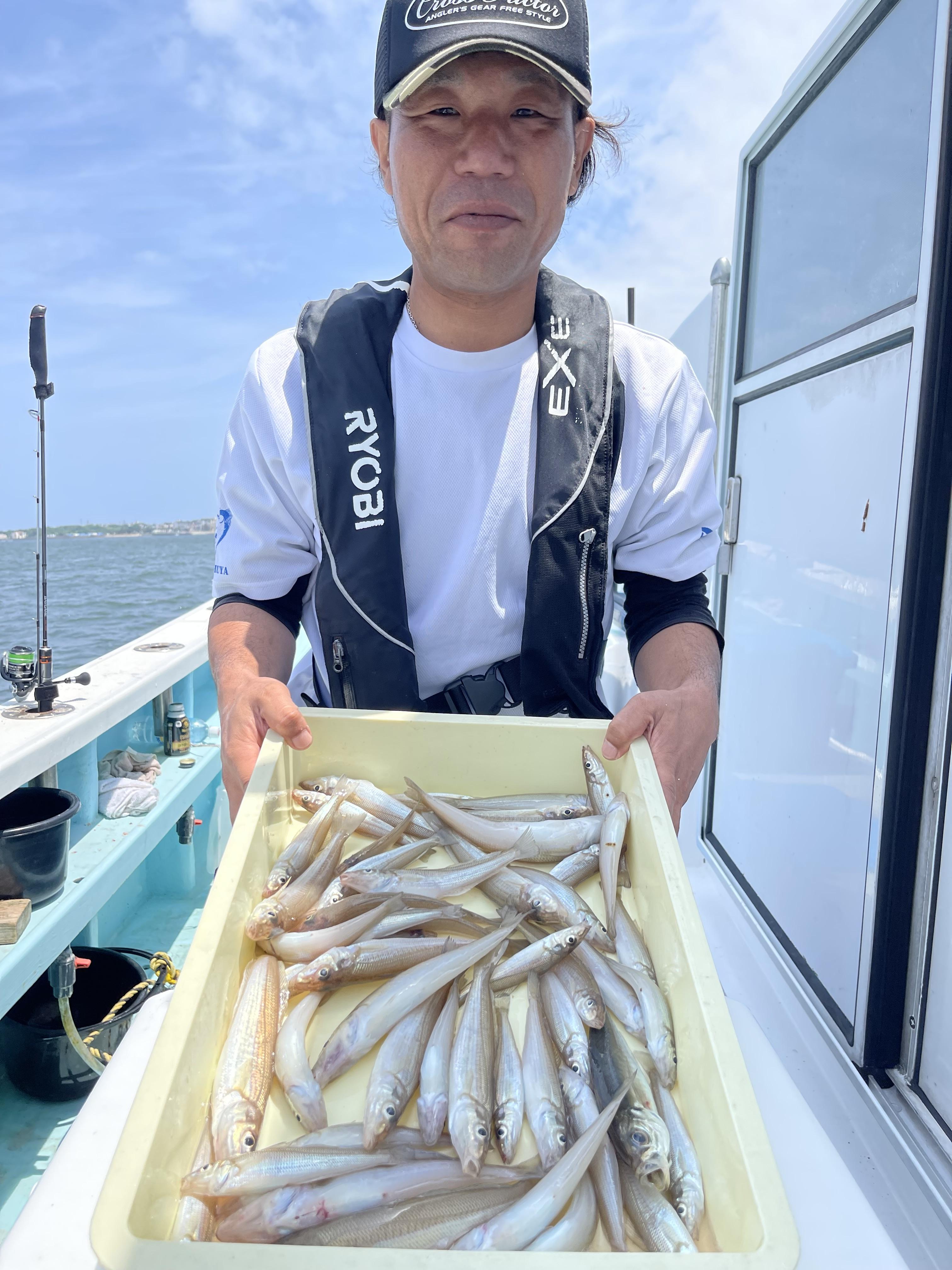 こちらの常連様もデカポチャギス主体に丁度、半束狩るッ(^-^)