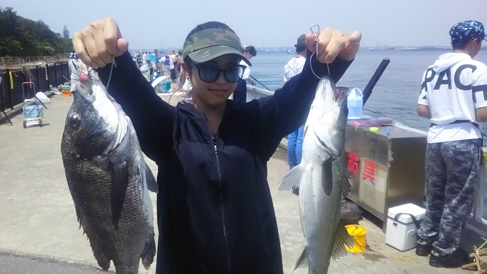 お客様釣果情報です 碧南海釣り広場で黒鯛 マダカをゲット 釣具のイシグロ 釣り情報サイト