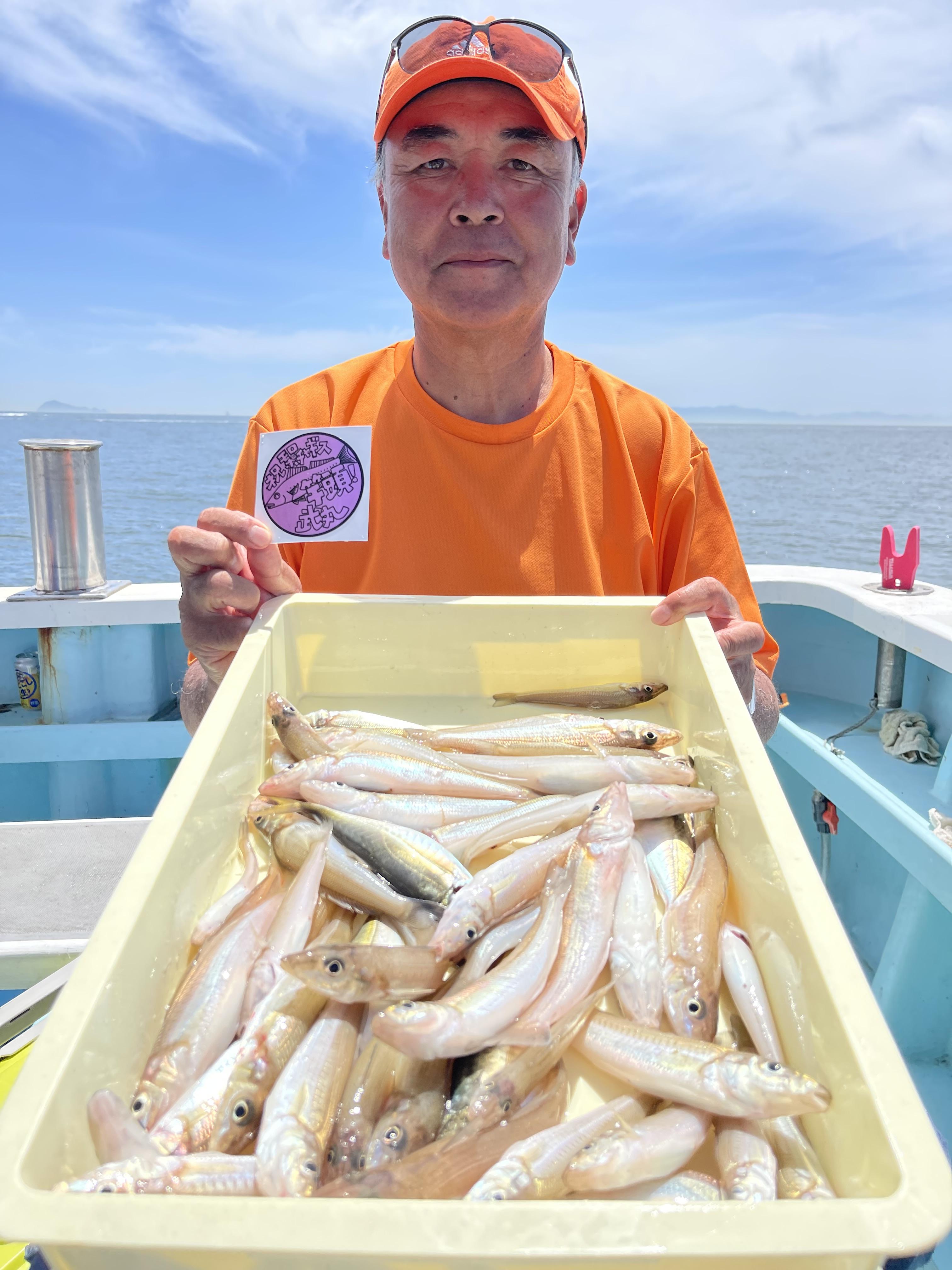 こちらの常連様はデカポチャギス混じりに今日のガシラ狩りッψ(｀∇´)ψ