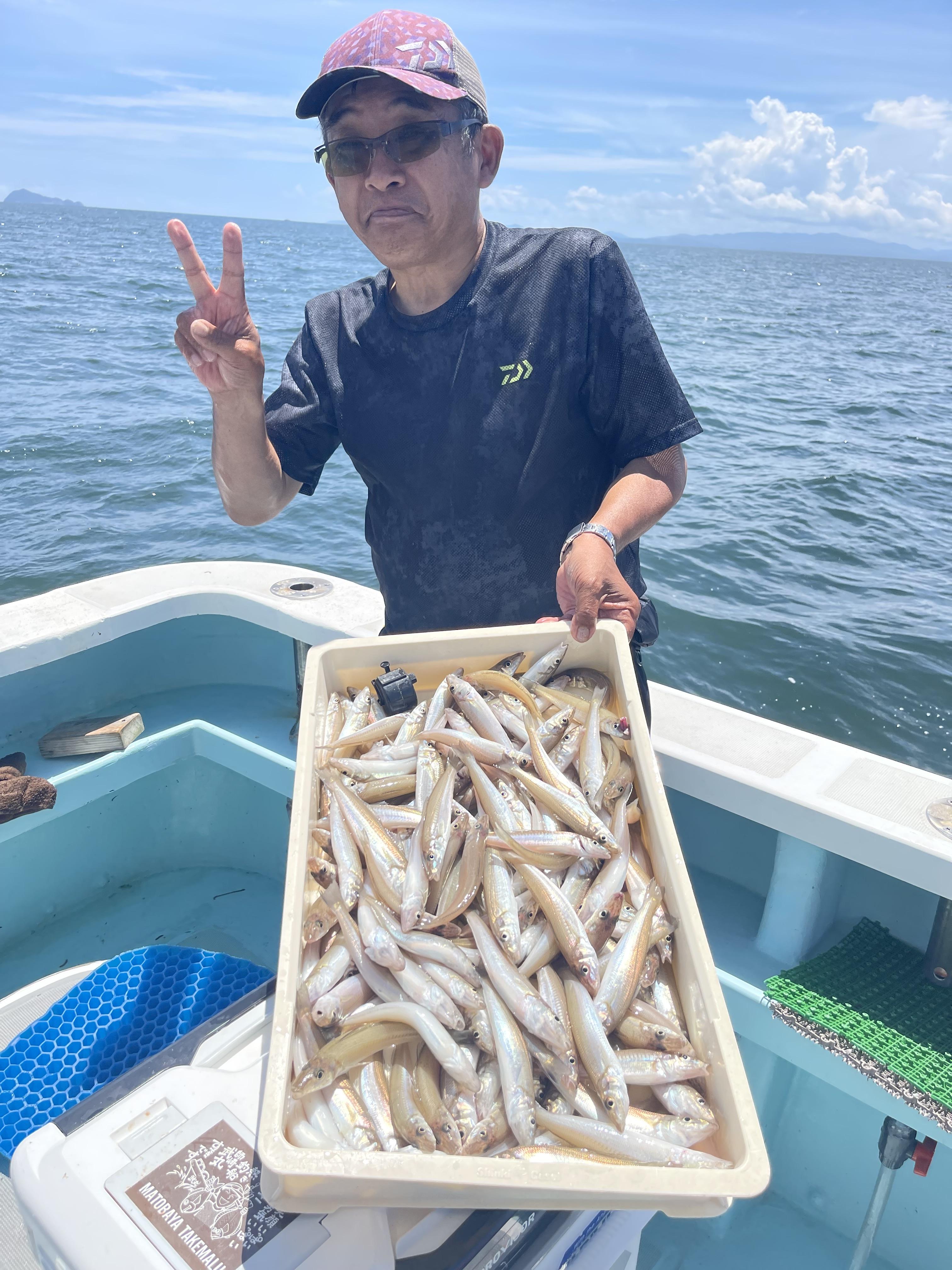 こちらの常連様もデカポチャギス混じりの130本狩りッψ(｀∇´)ψ