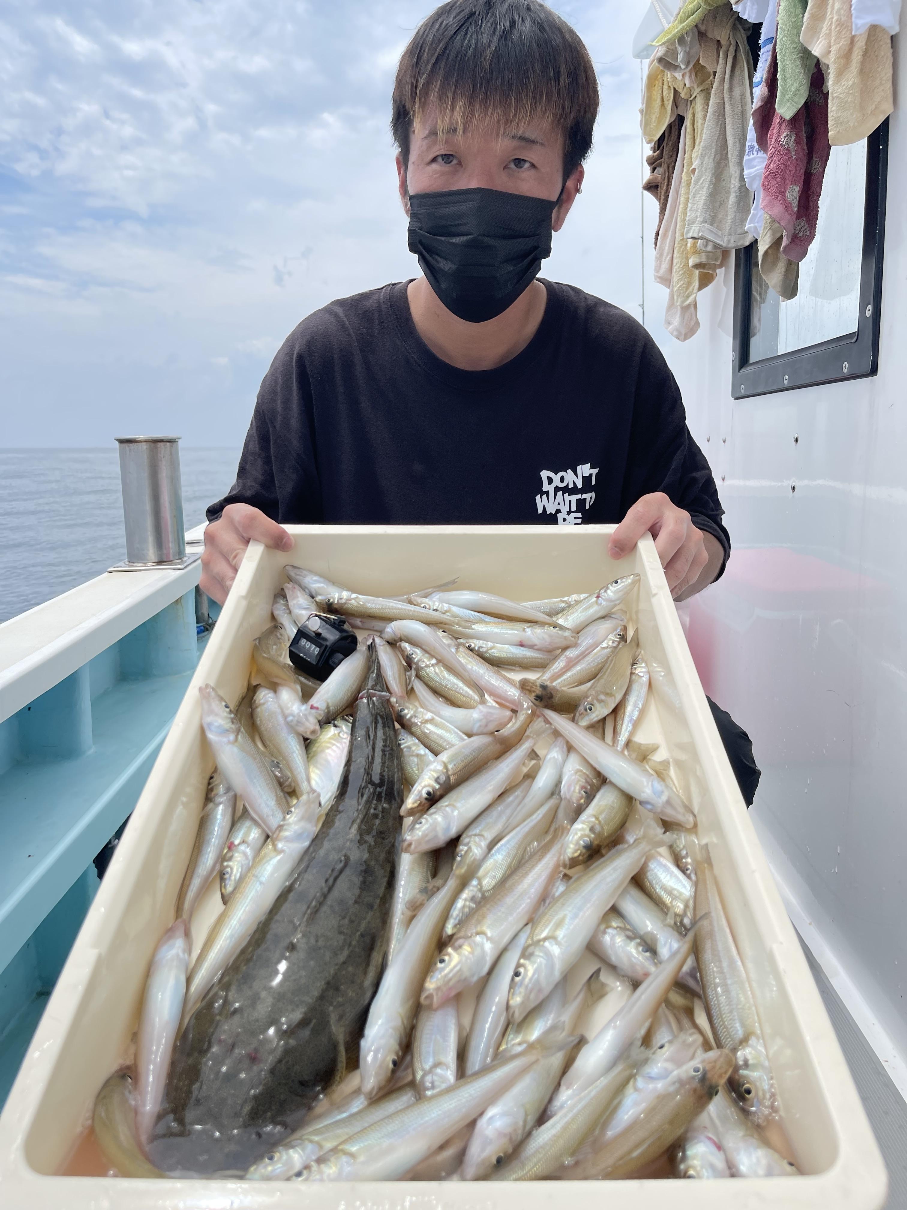 こちらの常連様は毎回 釣果が上がってってますよッ(о´∀`о)