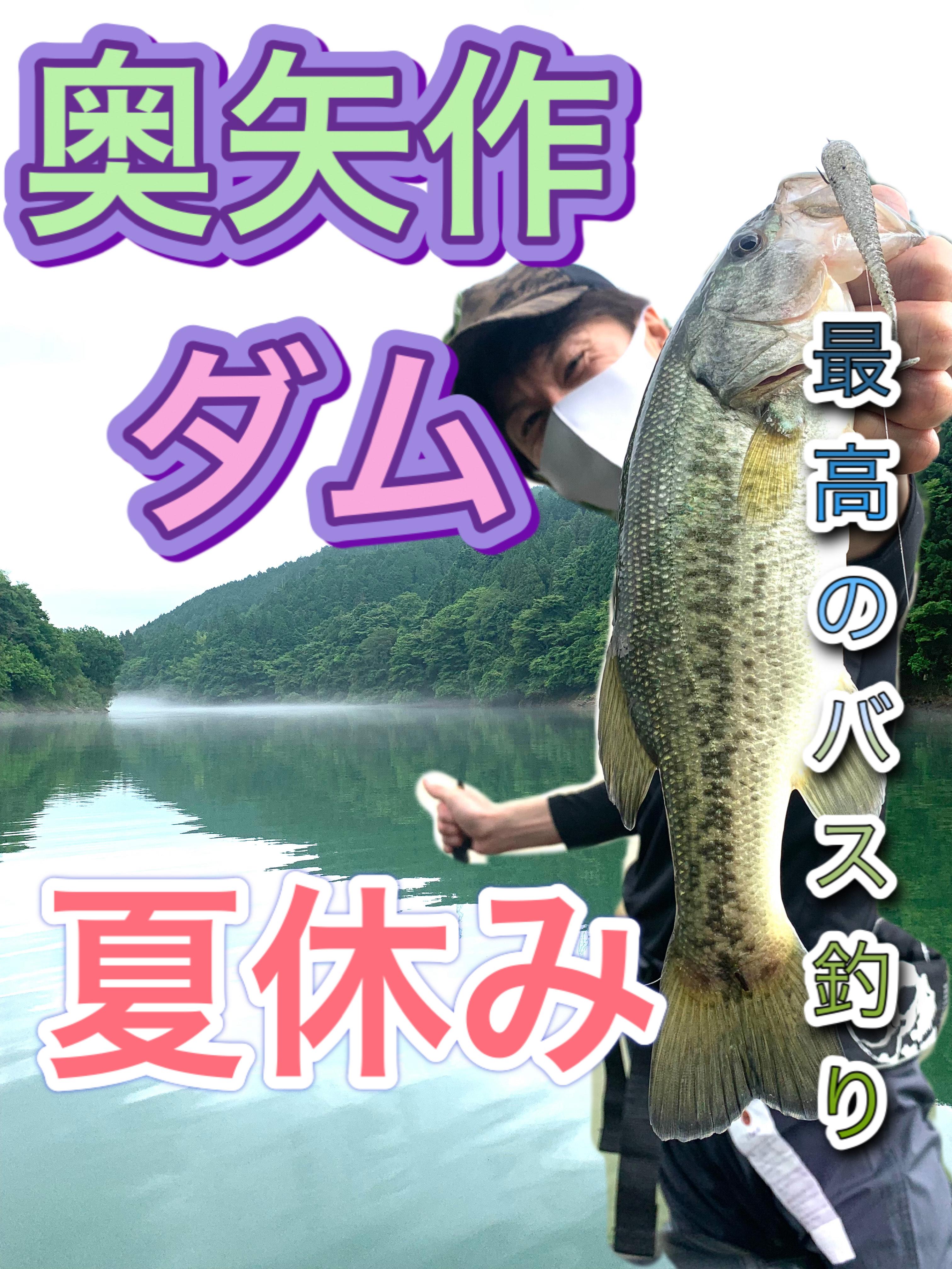 最高のロケーションでバス釣り 奥矢作ダムで初めてのボートバス釣りに挑戦 釣具のイシグロ 釣り情報サイト
