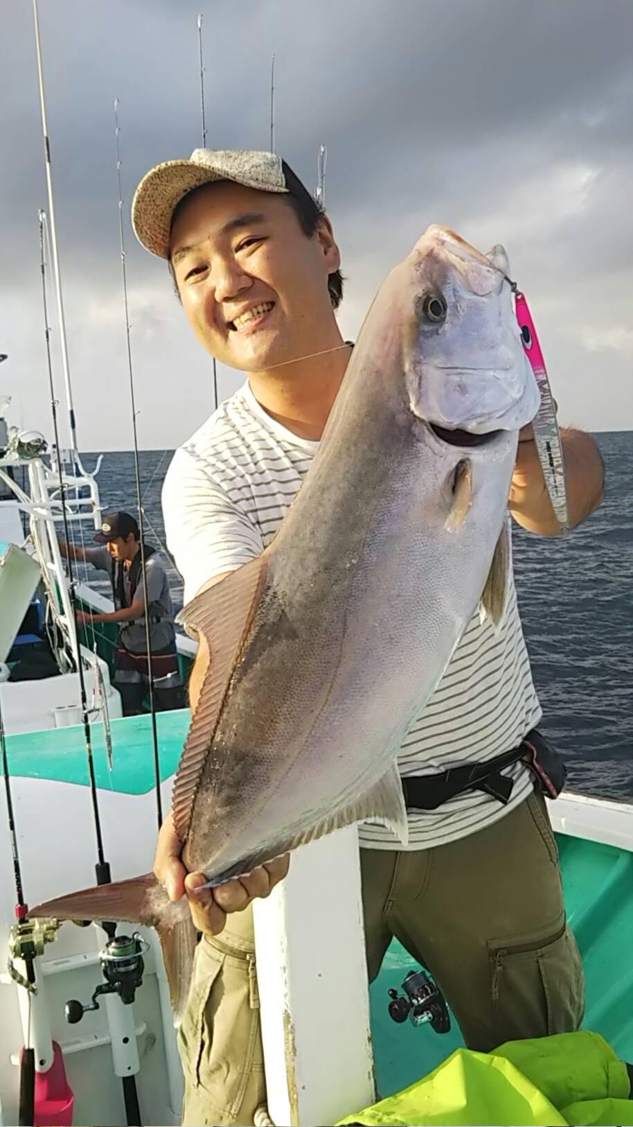 静岡県御前崎 おまえざき 沖 カンパチジギング 釣具のイシグロ 釣り情報サイト