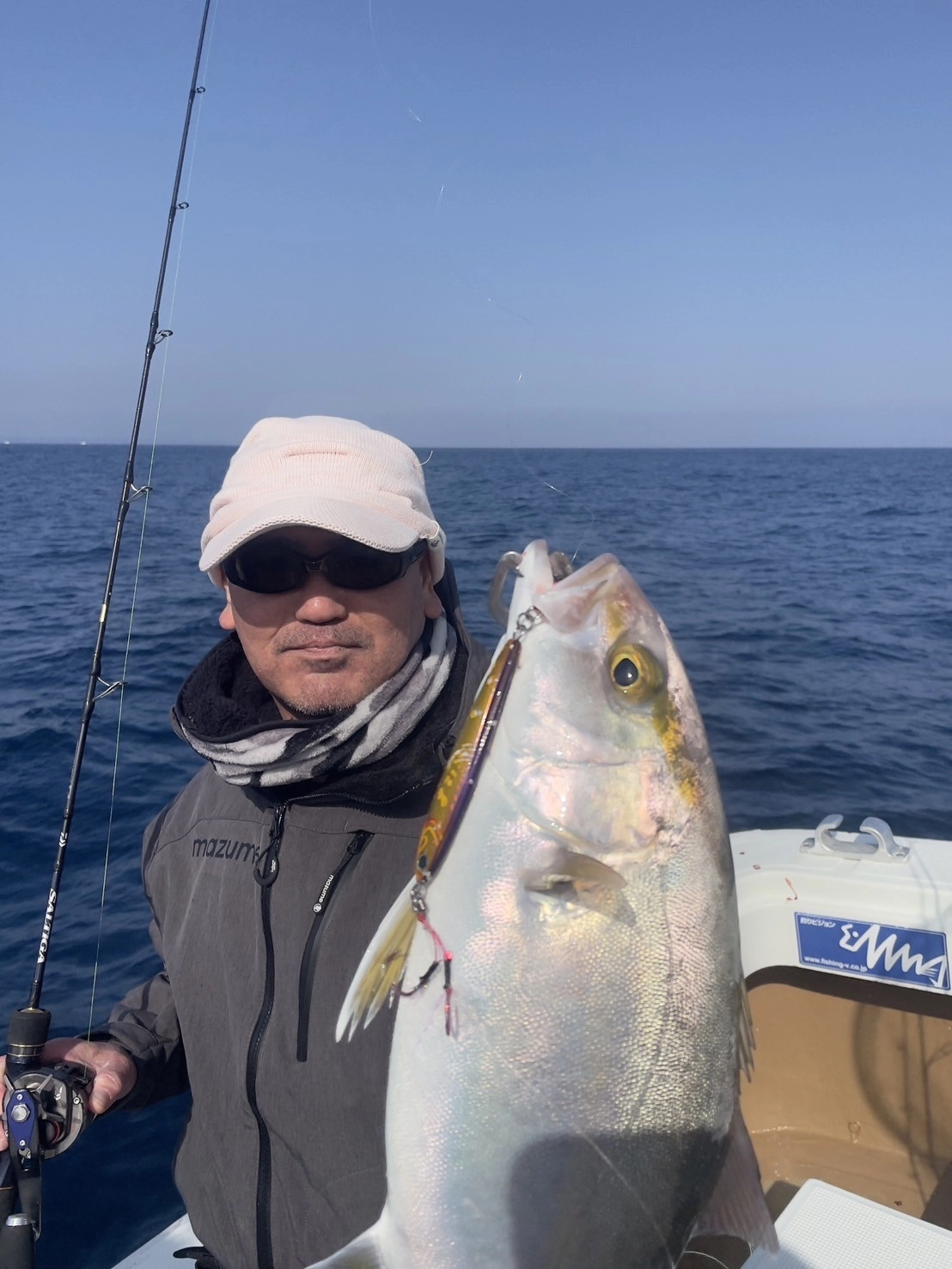 ライトタックルでは十分楽しめる魚です！