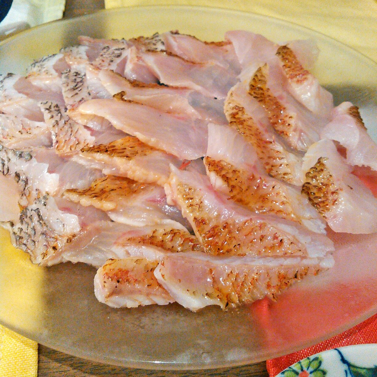 身の炙りから最後はアラ煮まで!余すことなく全部美味しく頂きました!