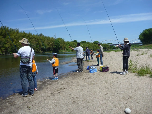 矢作川 (国道301号橋の下流域) 【愛知県・豊田市】