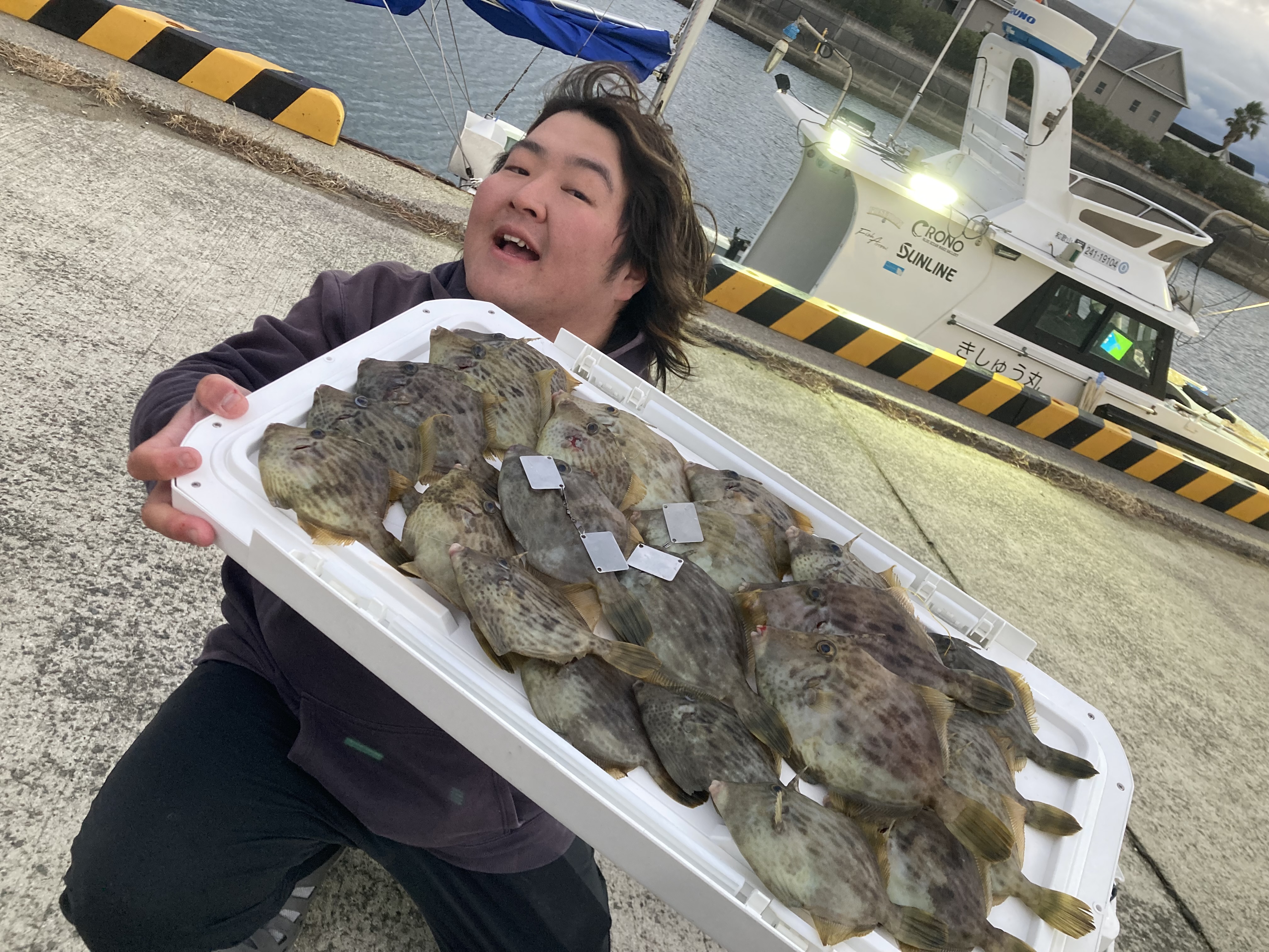 カワハギの聖地！]和歌山県 加太沖で肝パンカワハギ！inきしゅう丸[イシグロ西尾店] | 釣具のイシグロ | 釣り情報サイト